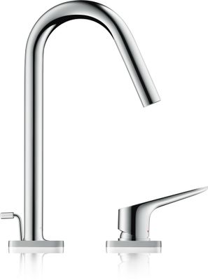 Hansgrohe 2-Loch Spültischmischer Axor Citterio M, mit Ausziehbrause, 405 mm, Farbe chrom Bild 2