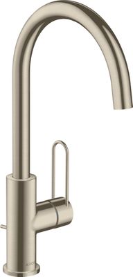 Hansgrohe Waschtischmischer 240 Axor Uno Schwenkauslauf Bügelgriff BN, Farbe nickel Bild 2