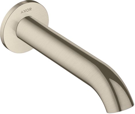 Hansgrohe Wanneneinlauf Axor Uno gebogen BN, 178 mm, Farbe nickel Bild 2