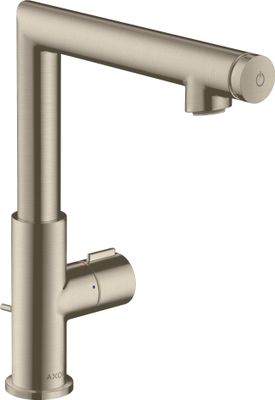 Hansgrohe Waschtischmischer 220 Axor Uno Select Schwenkauslauf BN, Farbe nickel Bild 2