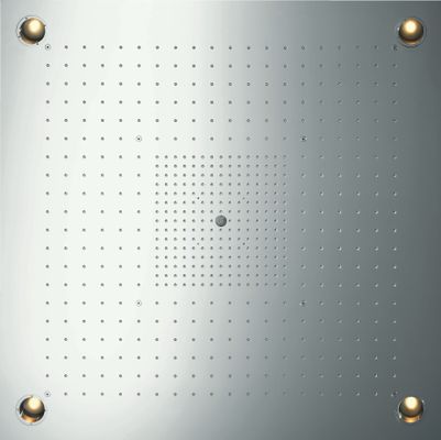 Hansgrohe Kopfbrause Axor Starck ShowerHeaven 970 x 970 mm edelstahl, mit Licht, 78 x 970 x 970 mm, Farbe silber Bild 2