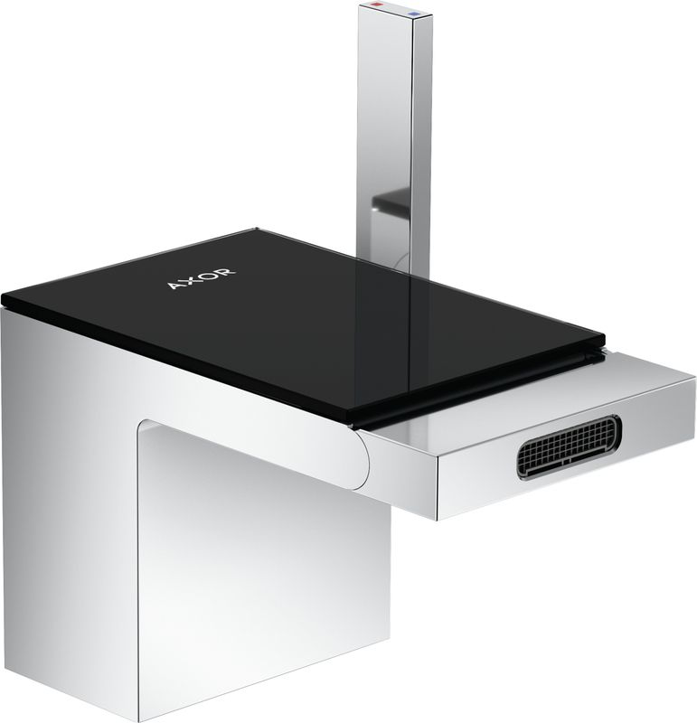 Hansgrohe Bidetmischer Axor MyEdition schwarz / chrom, Farbe schwarz, chrom Bild 1