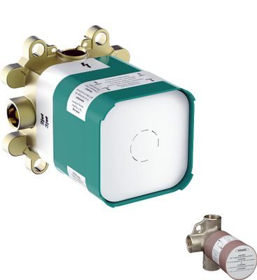 Hansgrohe Axor Grundkörper, für Kopfbrause, mit Brausearm, 2-jet Bild 2