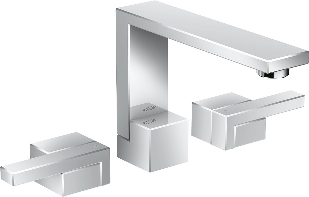 Hansgrohe 3-Loch Waschtischarmatur Axor Edge, Farbe chrom Bild 1