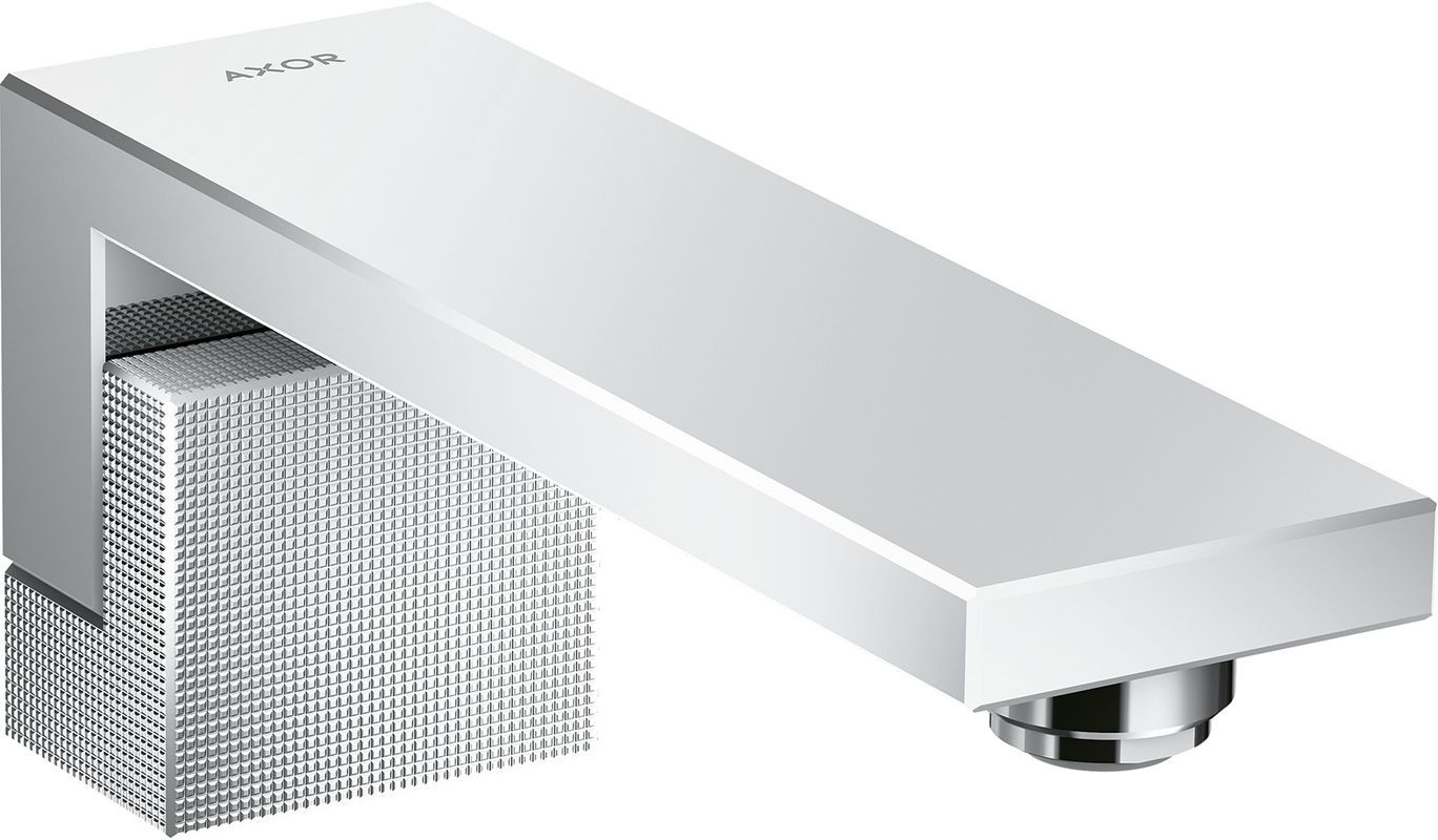 Hansgrohe Wanneneinlauf Axor Edge Diamantschliff, 190 mm, Farbe chrom Bild 1