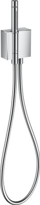 Hansgrohe Schlauchanschl.u.Brausenhalter Axor Edge Diamantschliff chrom mit Stabhandbr, Farbe chrom Bild 2