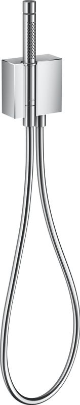 Hansgrohe Schlauchanschl.u.Brausenhalter Axor Edge, mit Stabhandbrause, Farbe chrom Bild 1