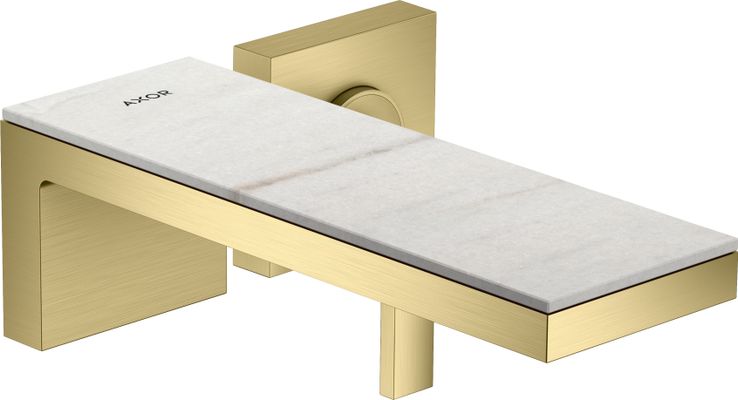Hansgrohe Platte 245 Axor MyEdition Marmor Lasa Covelano Vena Oro, Farbe grau Bild 18