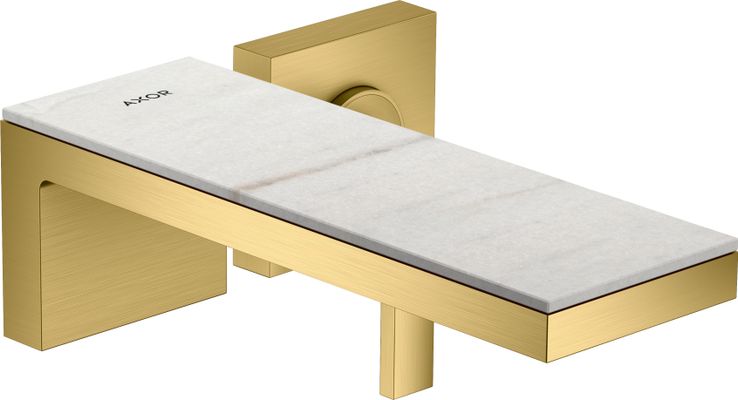 Hansgrohe Platte 245 Axor MyEdition Marmor Lasa Covelano Vena Oro, Farbe grau Bild 21