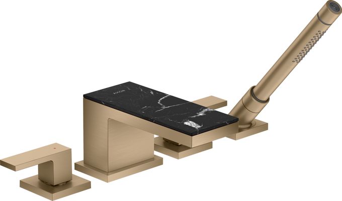 Hansgrohe Platte 200 Axor MyEdition Marmor, Farbe schwarz Bild 34
