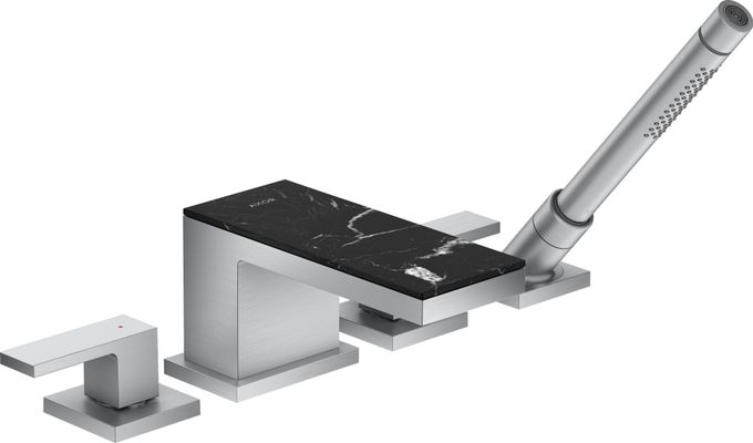 Hansgrohe Platte 200 Axor MyEdition Marmor, Farbe schwarz Bild 35