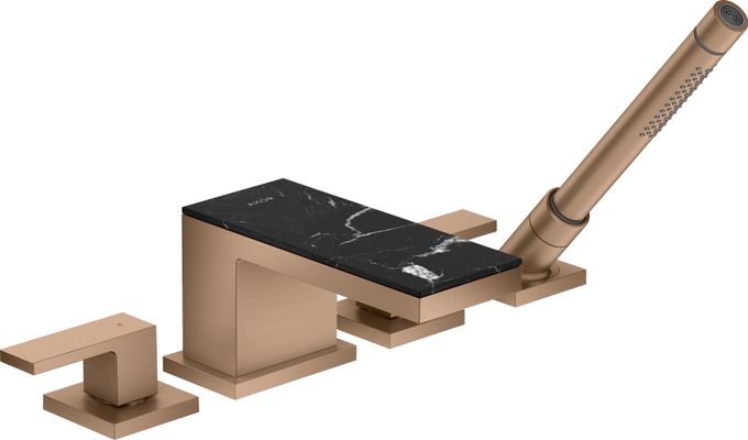 Hansgrohe Platte 200 Axor MyEdition Marmor, Farbe schwarz Bild 38