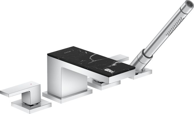 Hansgrohe Platte 200 Axor MyEdition Marmor, Farbe schwarz Bild 43
