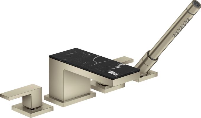 Hansgrohe Platte 200 Axor MyEdition Marmor, Farbe schwarz Bild 45