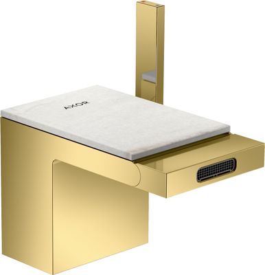 Hansgrohe Platte 150 Axor MyEdition Marmor Lasa Covelano Vena Oro, Farbe grau Bild 14