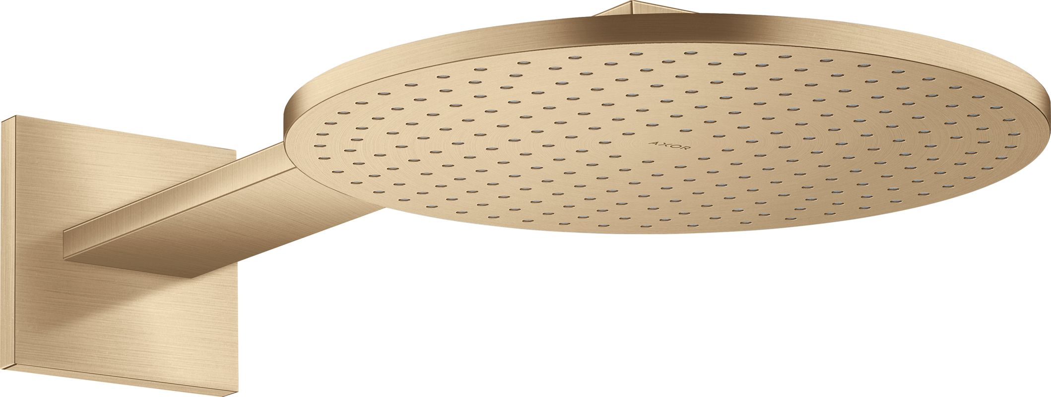 Hansgrohe Kopfbrause 300 2jet Axor BBR, mit Brausearm, 131 x 300 x 600 x 600 mm, Farbe bronze Bild 1