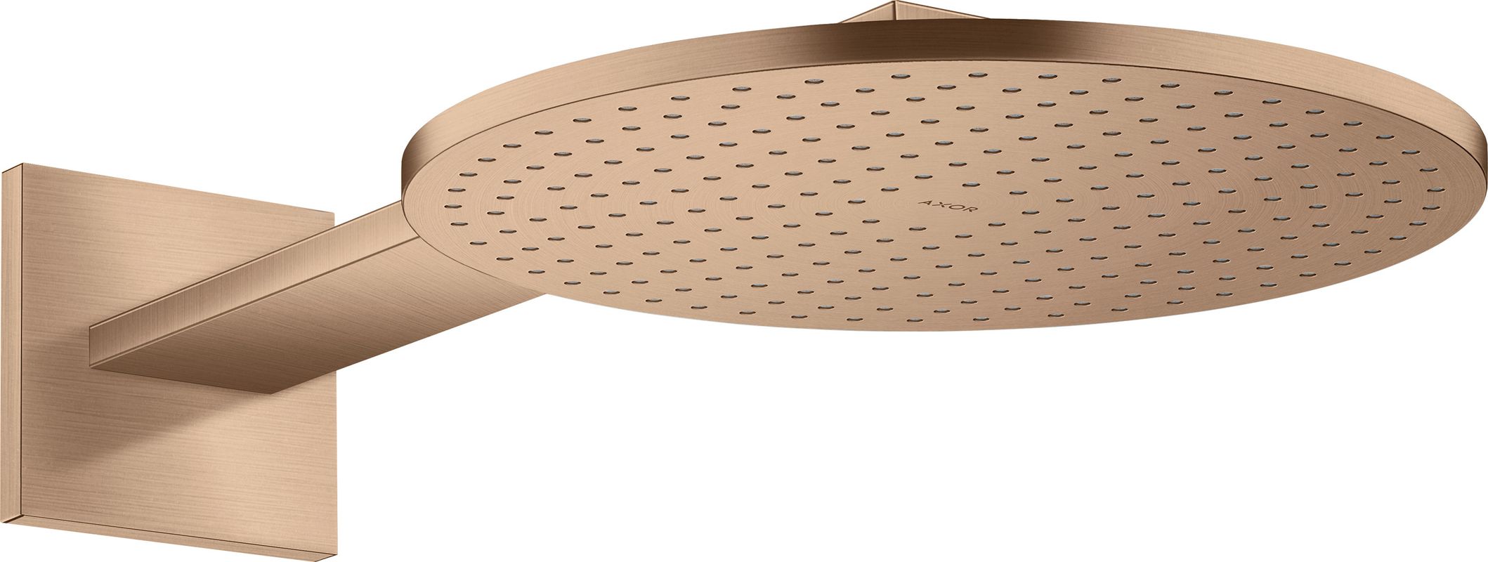 Hansgrohe Kopfbrause 300 1jet Axor BRG, mit Brausearm, 131 x 250 x 576 x 576 mm, Farbe red gold Bild 1
