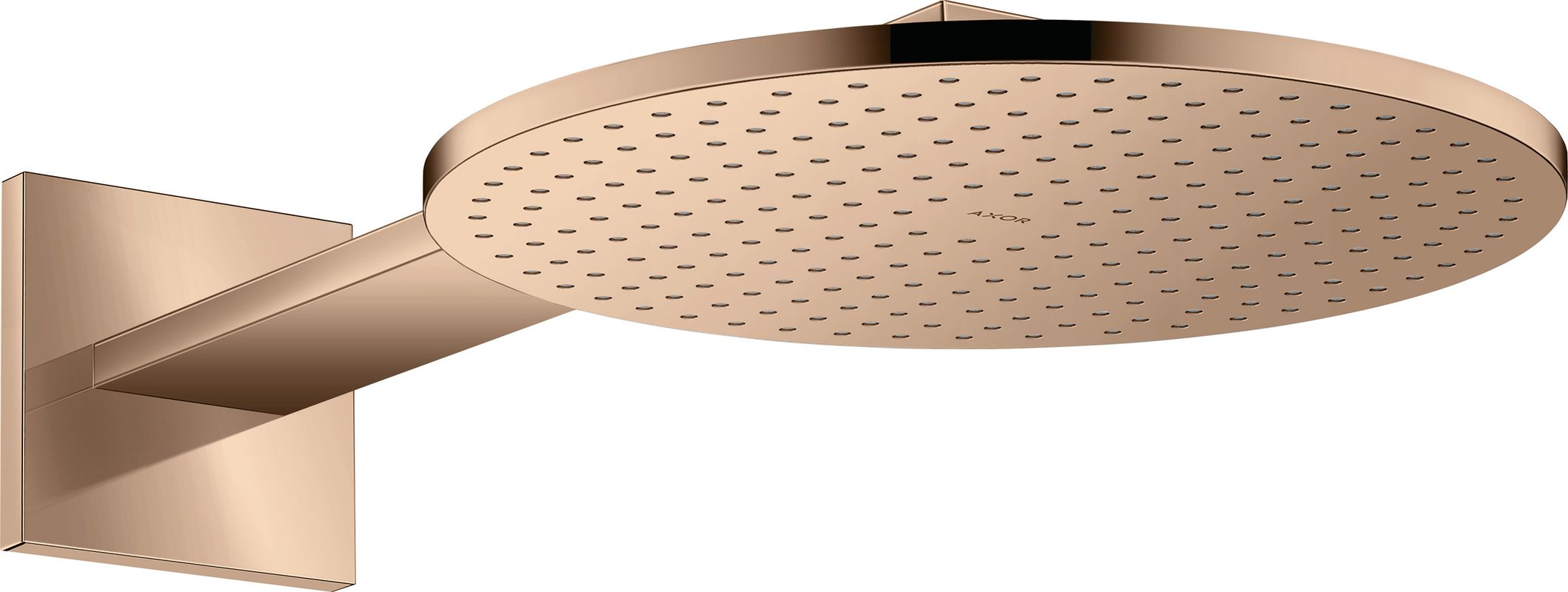 Hansgrohe Kopfbrause 300 1jet Axor PRG, mit Brausearm, 131 x 250 x 576 x 576 mm, Farbe red gold Bild 1