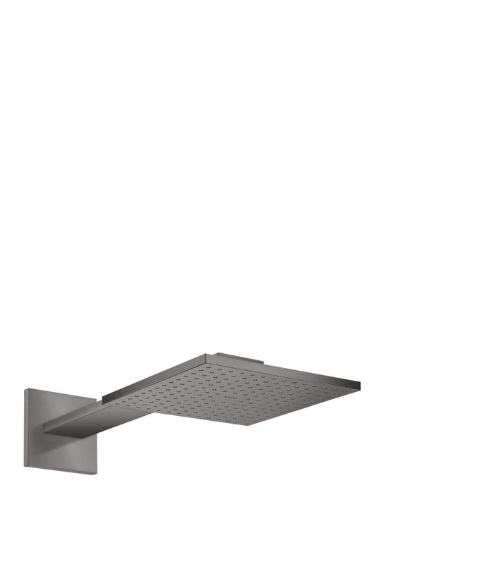 Hansgrohe Kopfbrause 250/250 1jet Axor BBC, mit Brausearm, 131 x 250 x 570 x 570 mm, Farbe black chrome Bild 1