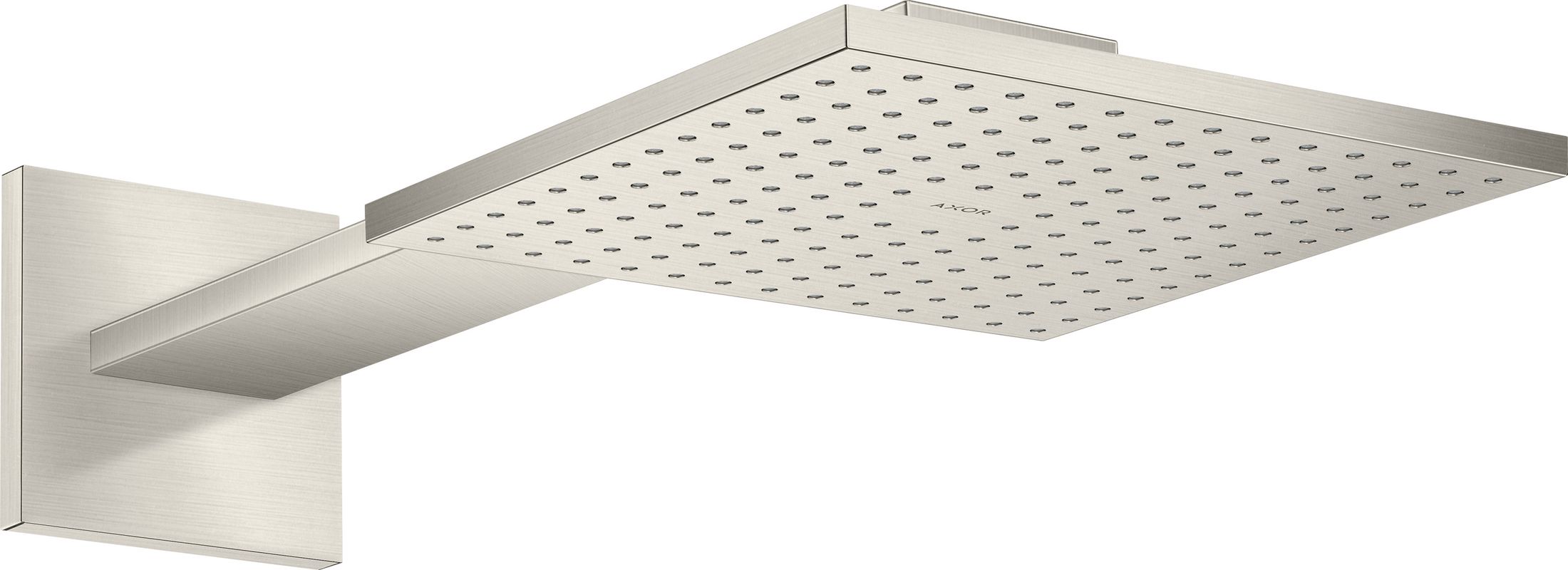 Hansgrohe Kopfbrause 250/250 1jet Axor BSO, mit Brausearm, 131 x 250 x 570 x 570 mm, Farbe silber Bild 1