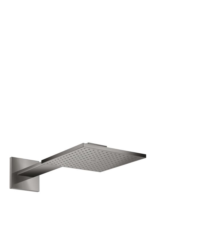 Hansgrohe Kopfbrause 250/250 1jet Axor PBC, mit Brausearm, 131 x 250 x 570 x 570 mm, Farbe black chrome Bild 1