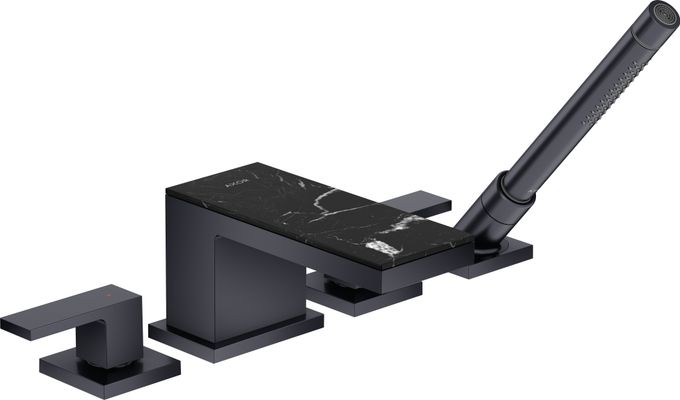 Hansgrohe Platte 200 Axor MyEdition Marmor, Farbe schwarz Bild 64
