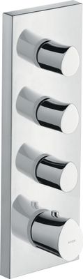 Hansgrohe Thermostatmodul Axor Starck Organic Fertigset, Farbe chrom Bild 2