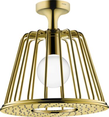 Hansgrohe Kopfbrause Axor Nendo PGO, mit Deckenanschluss, 265 x 275 x 275 mm, Farbe gold Bild 2