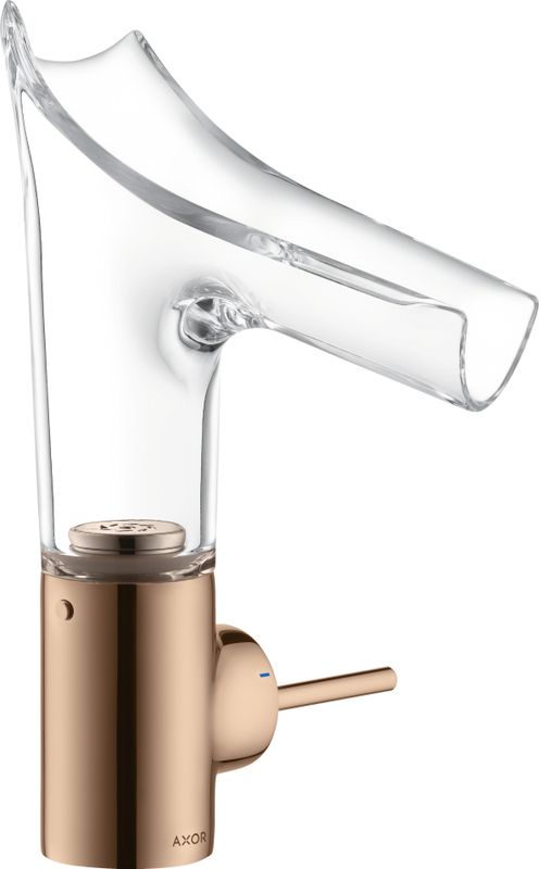 Hansgrohe Waschtischmischer Axor Starck V PRG Nicht, für (halb-)öf.Bereich empfohlen, Farbe red gold Bild 1