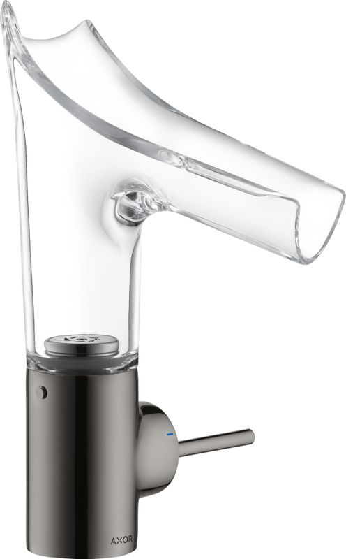 Hansgrohe Waschtischmischer Axor Starck V PBC Nicht, für (halb-)öf.Bereich empfohlen, Farbe black chrome Bild 1