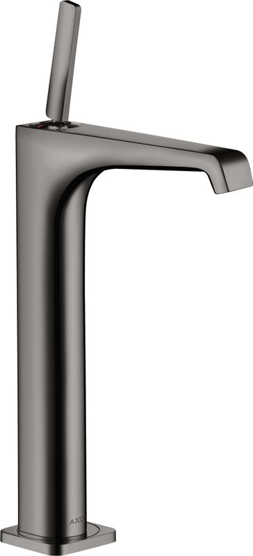 Hansgrohe Waschtischmischer 250 Axor Citterio E Highriser, ohne Zugstange PBC, Farbe black chrome Bild 1