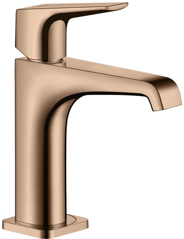 Hansgrohe Waschtischmischer 130 Axor Citterio E, ohne Zugstange Hebelgriff PRG, Farbe red gold Bild 1