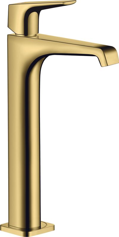 Hansgrohe Waschtischmischer 250 Axor Citterio E Highriser, ohne Zugstange Hebelgr.PGO, Farbe gold Bild 1
