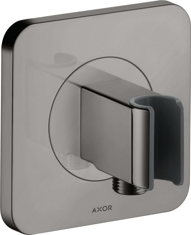 Hansgrohe Brausenhalter Axor Citterio E Porter PBC, für Schlaeuche mit konischer Mutter, Farbe black chrome Bild 1