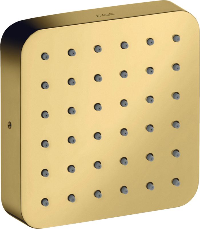 Hansgrohe Brausenmodul Unterputz Axor Citterio E 120 x 120 mm PGO, 121 x 28 mm, Farbe gold Bild 1