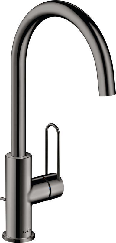 Hansgrohe Waschtischmischer 240 Axor Uno Schwenkauslauf Bügelgriff PBC, Farbe black chrome Bild 1