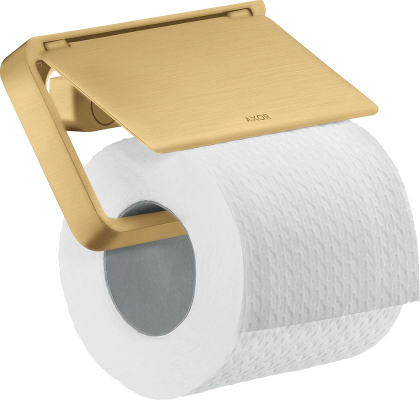 Hansgrohe Papierrollenhalter Axor Universal Accessories BGO, 118 x 94 x 94 mm, Farbe gold Bild 1