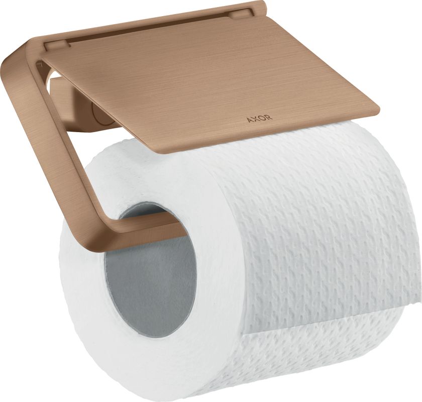 Hansgrohe Papierrollenhalter Axor Universal Accessories BRG, 118 x 94 x 94 mm, Farbe red gold Bild 1