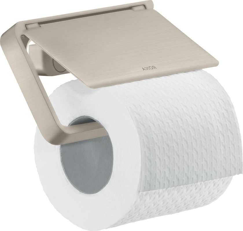 Hansgrohe Papierrollenhalter Axor Universal Accessories BN, 118 x 94 x 94 mm, Farbe nickel Bild 1