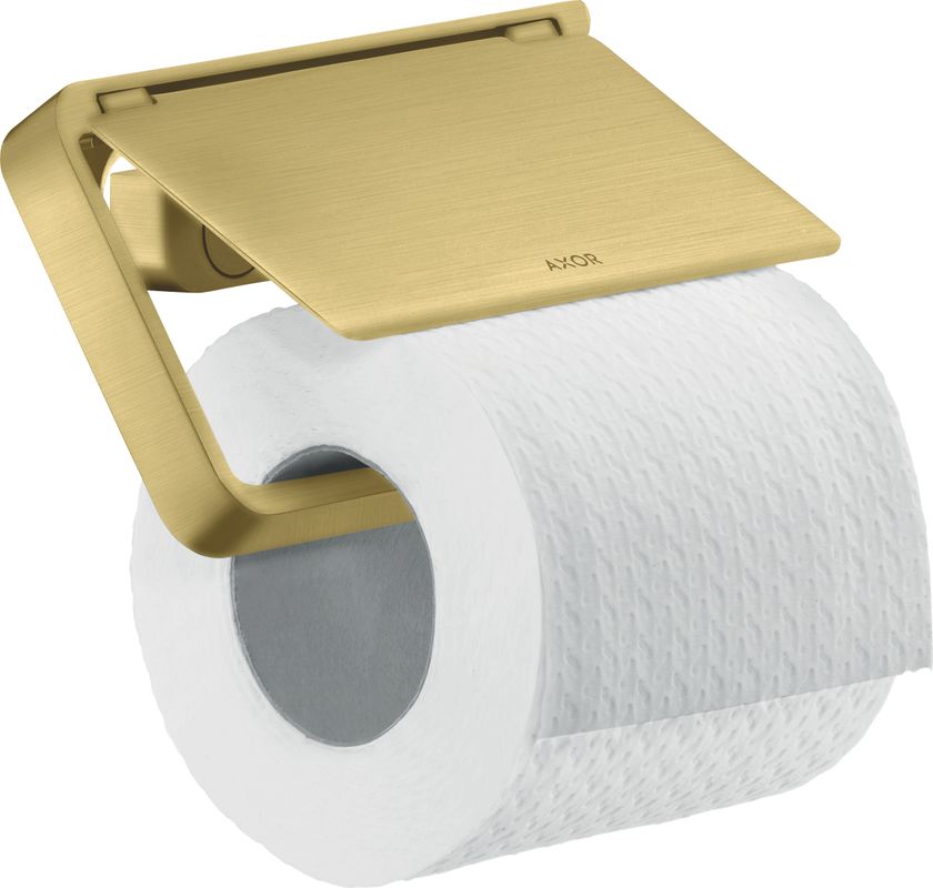 Hansgrohe Papierrollenhalter Axor Universal Accessories BB, 118 x 94 x 94 mm, Farbe Messing Bild 1