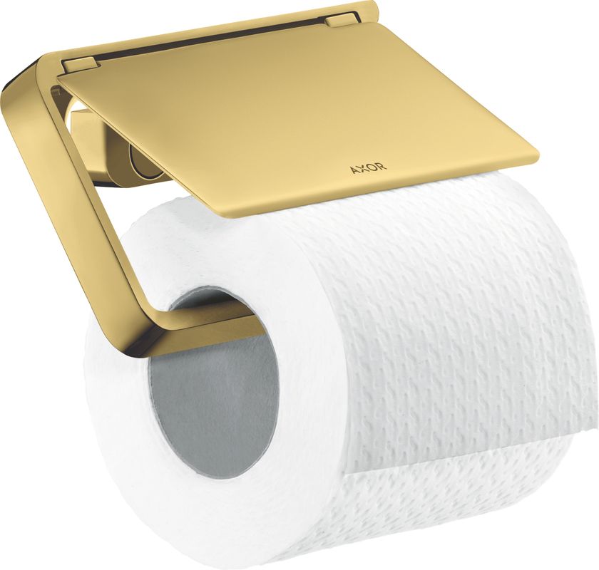 Hansgrohe Papierrollenhalter Axor Universal Accessories PGO, 118 x 94 x 94 mm, Farbe gold Bild 1