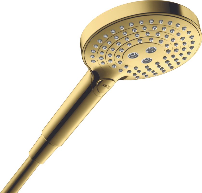 Hansgrohe Handbrause 120 3jet Axor PGO, Farbe gold Bild 1