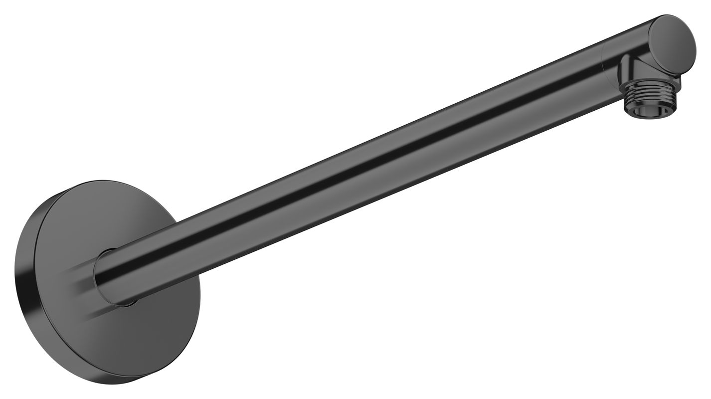 Hansgrohe Brausearm DN 15 390 mm Axor PBC, 406 mm, Farbe black chrome Bild 1