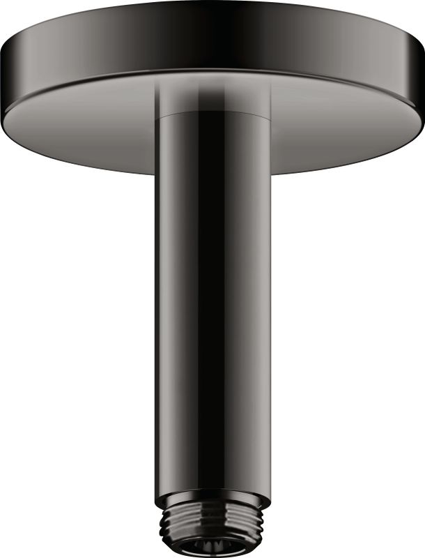 Hansgrohe Decken-Anschlussstück Axor DN 15 100 mm PBC, 91 mm, Farbe black chrome Bild 1