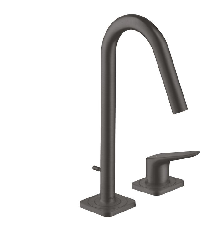 Hansgrohe 2-Loch Waschtischarmatur Axor Citterio M Standmodell BBC, Farbe black chrome Bild 1
