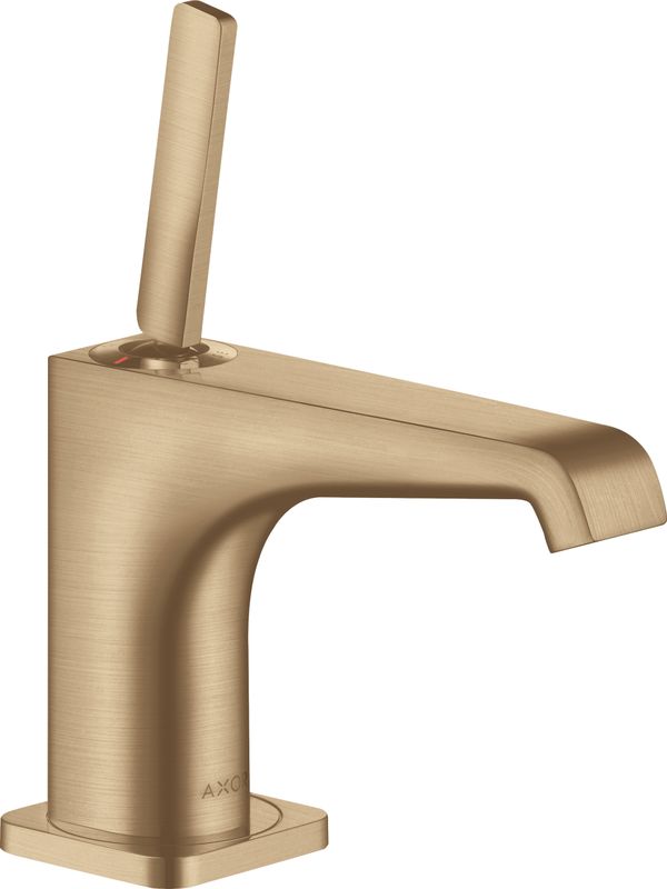 Hansgrohe Waschtischmischer 90 Axor Citterio E, für Handwaschbecken, ohne Zugstange BBR, Farbe bronze Bild 1
