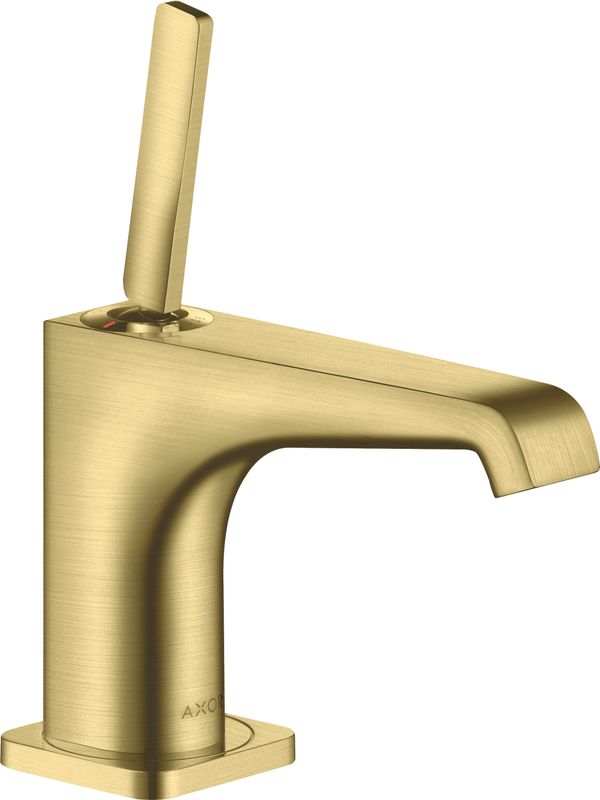 Hansgrohe Waschtischmischer 90 Axor Citterio E, für Handwaschbecken, ohne Zugstange BB, Farbe brass Bild 1