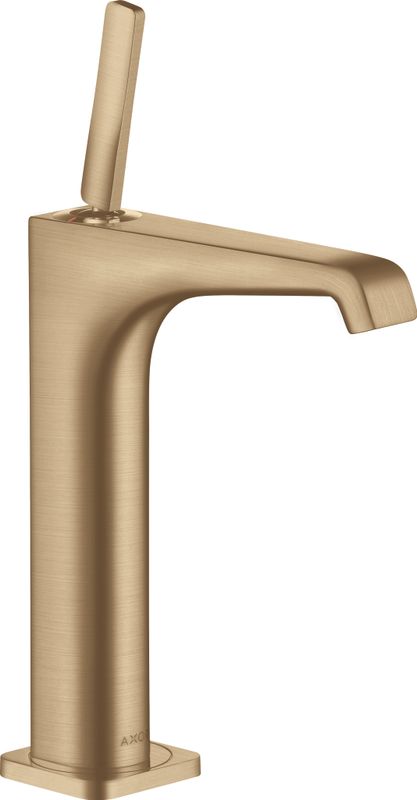 Hansgrohe Waschtischmischer 190 Axor Citterio E Highriser, ohne Zugstange BBR, Farbe bronze Bild 1