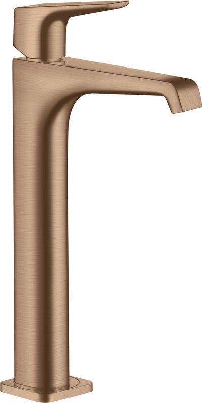 Hansgrohe Waschtischmischer 250 Axor Citterio E Highriser, ohne Zugstange Hebelgr.BRG, Farbe red gold Bild 1
