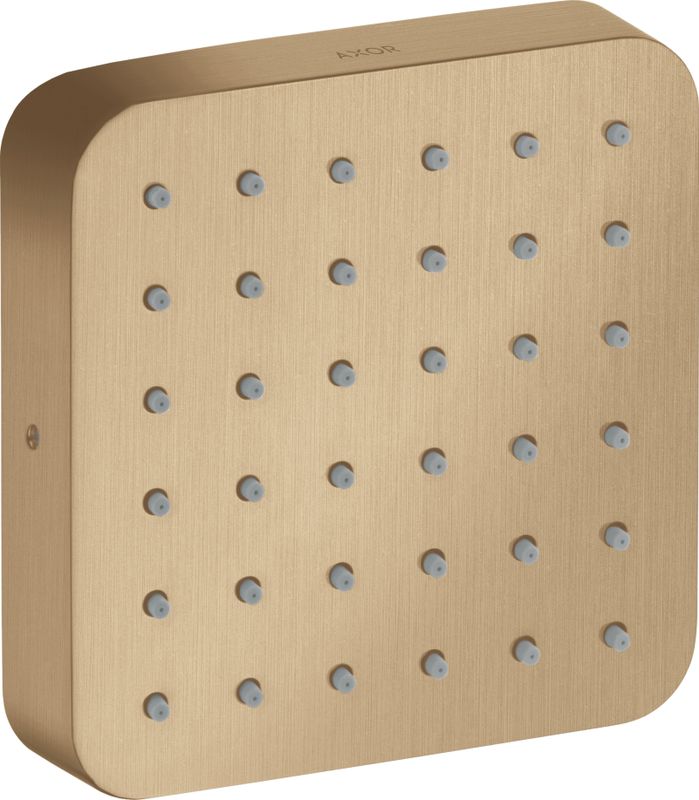 Hansgrohe Brausenmodul Unterputz Axor Citterio E 120 x 120 mm BBR, 121 x 28 mm, Farbe bronze Bild 1